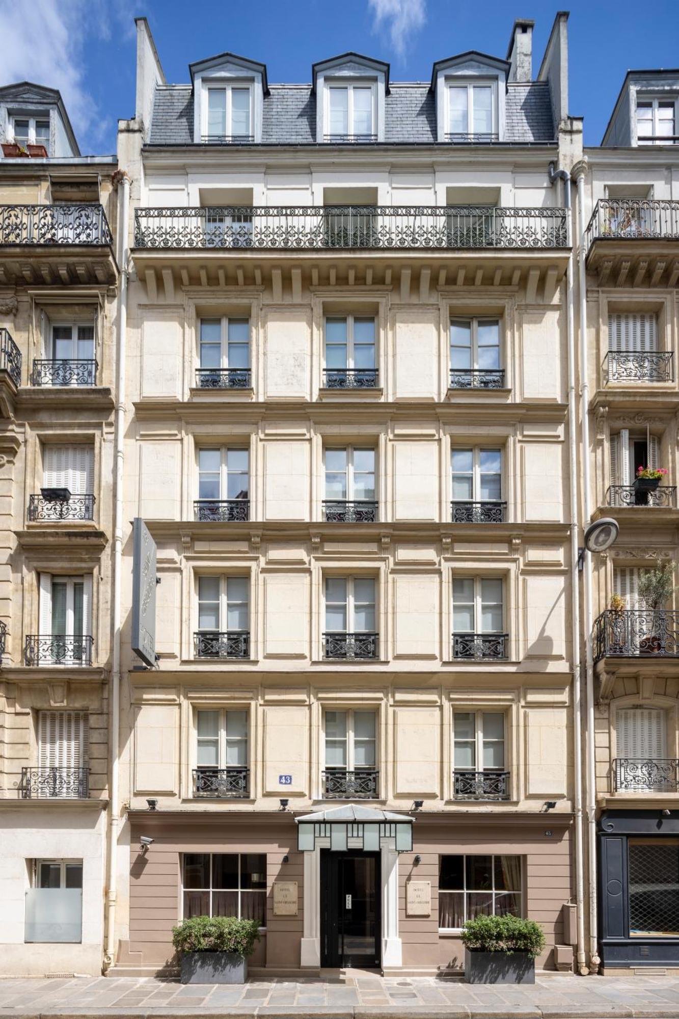 Hotel Le Saint Gregoire Париж Екстериор снимка