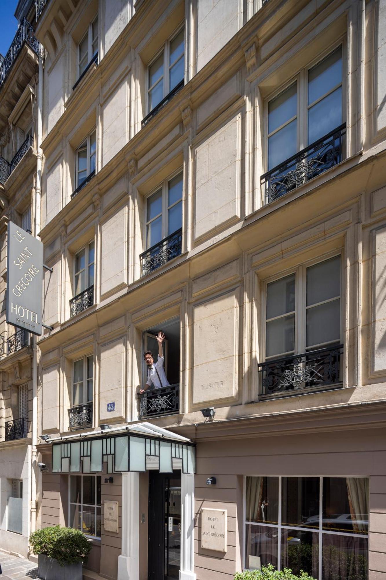 Hotel Le Saint Gregoire Париж Екстериор снимка
